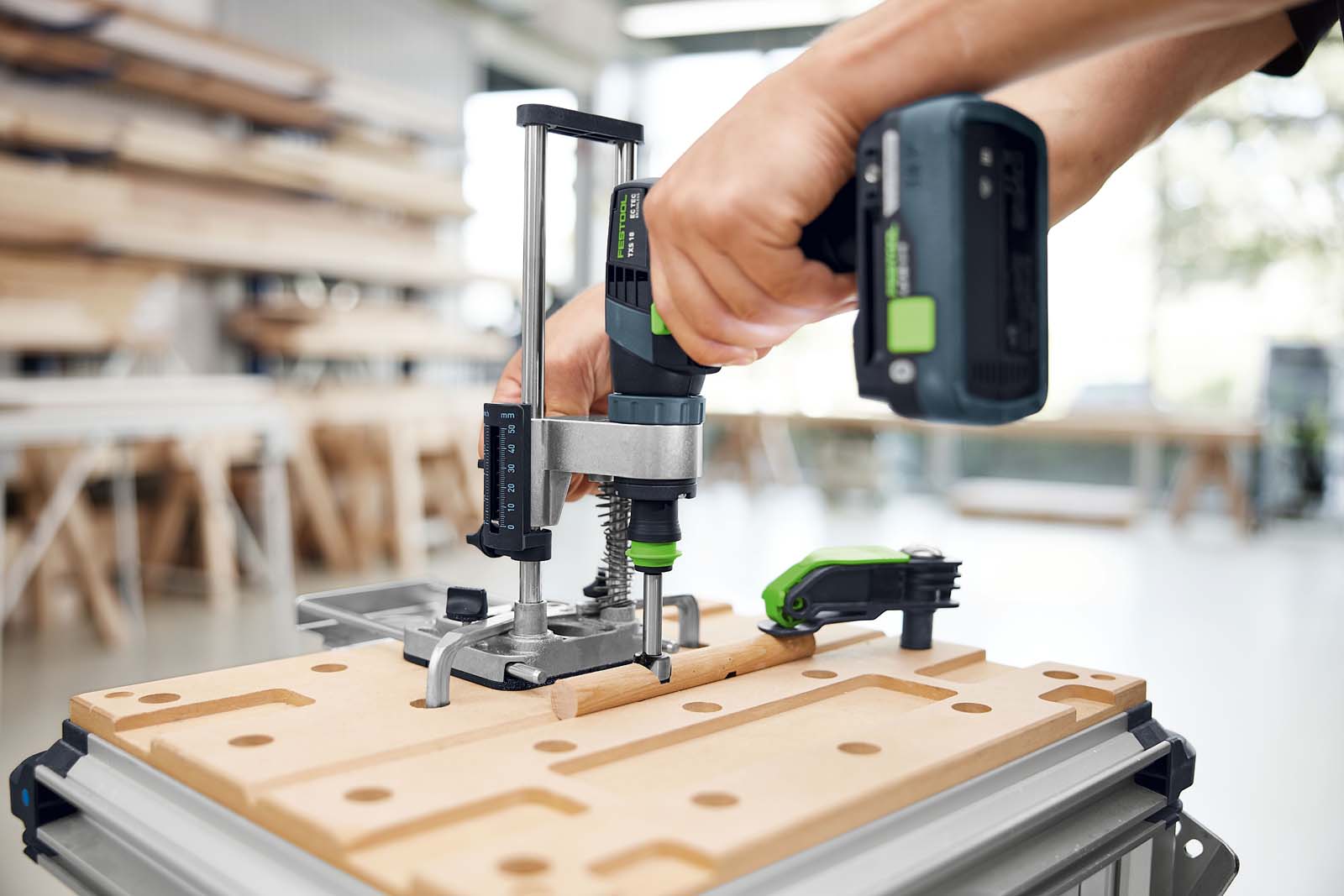 Festool Mobilny statyw wiertarski MB 40-Set 577971 - obrazek 3