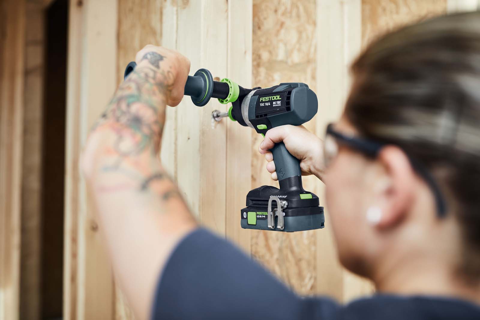 Festool Akumulatorowa wiertarko-wkrętarka QUADRIVE TDC 18/4-Basic 575601 - obrazek 3