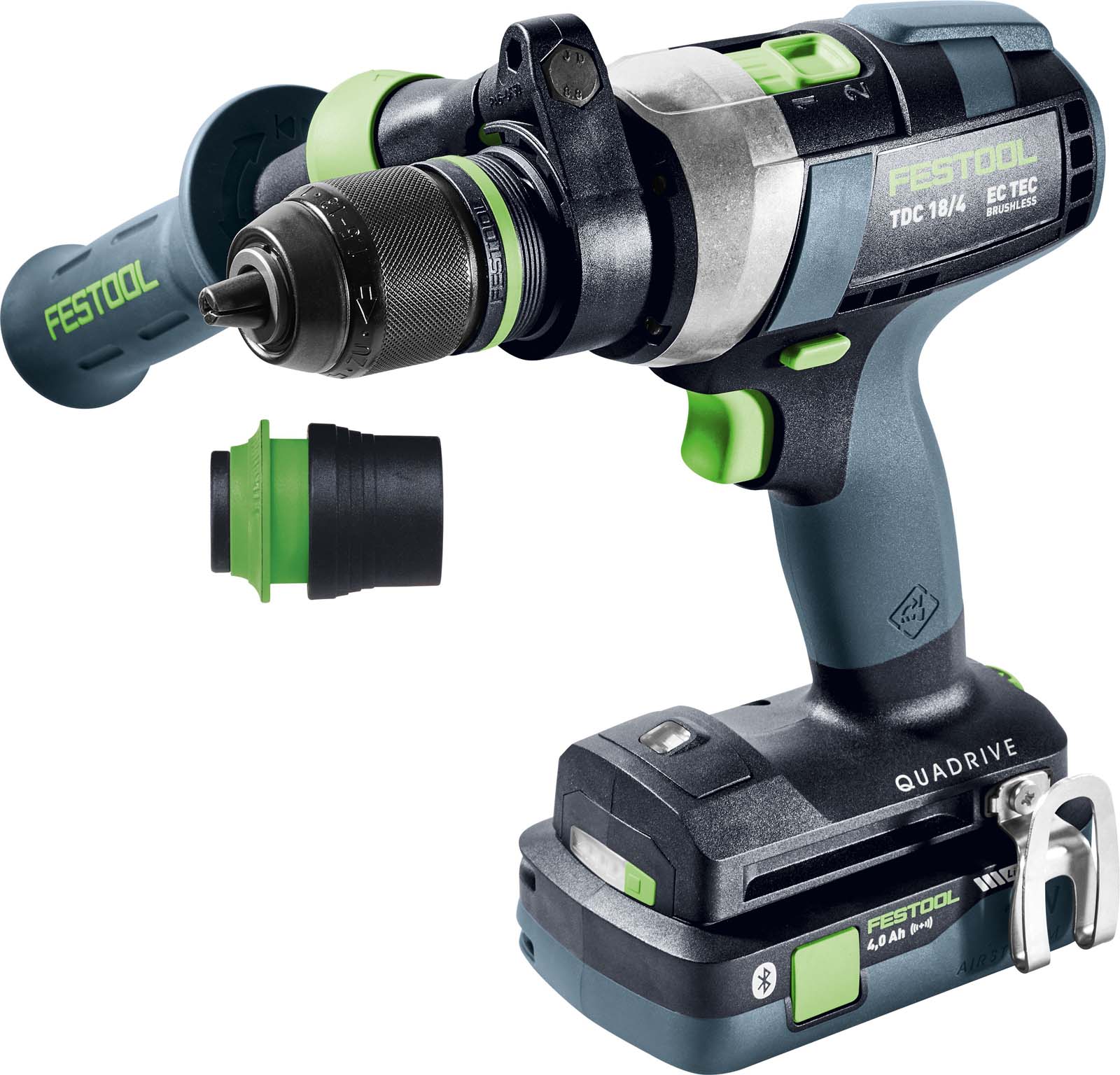 Festool Akumulatorowa wiertarko-wkrętarka QUADRIVE TDC 18/4 5