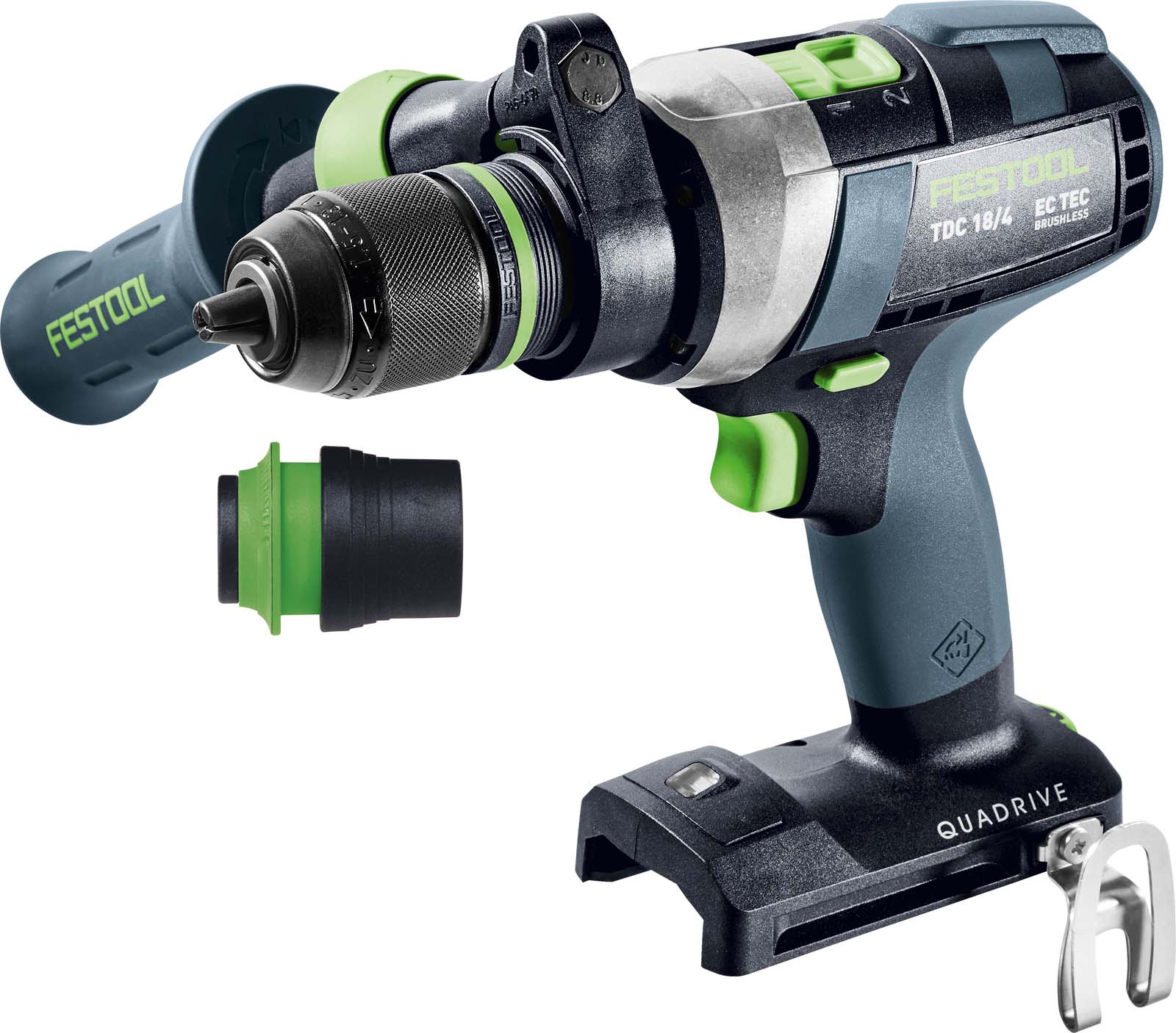 Festool Akumulatorowa wiertarko-wkrętarka QUADRIVE TDC 18/4-Basic