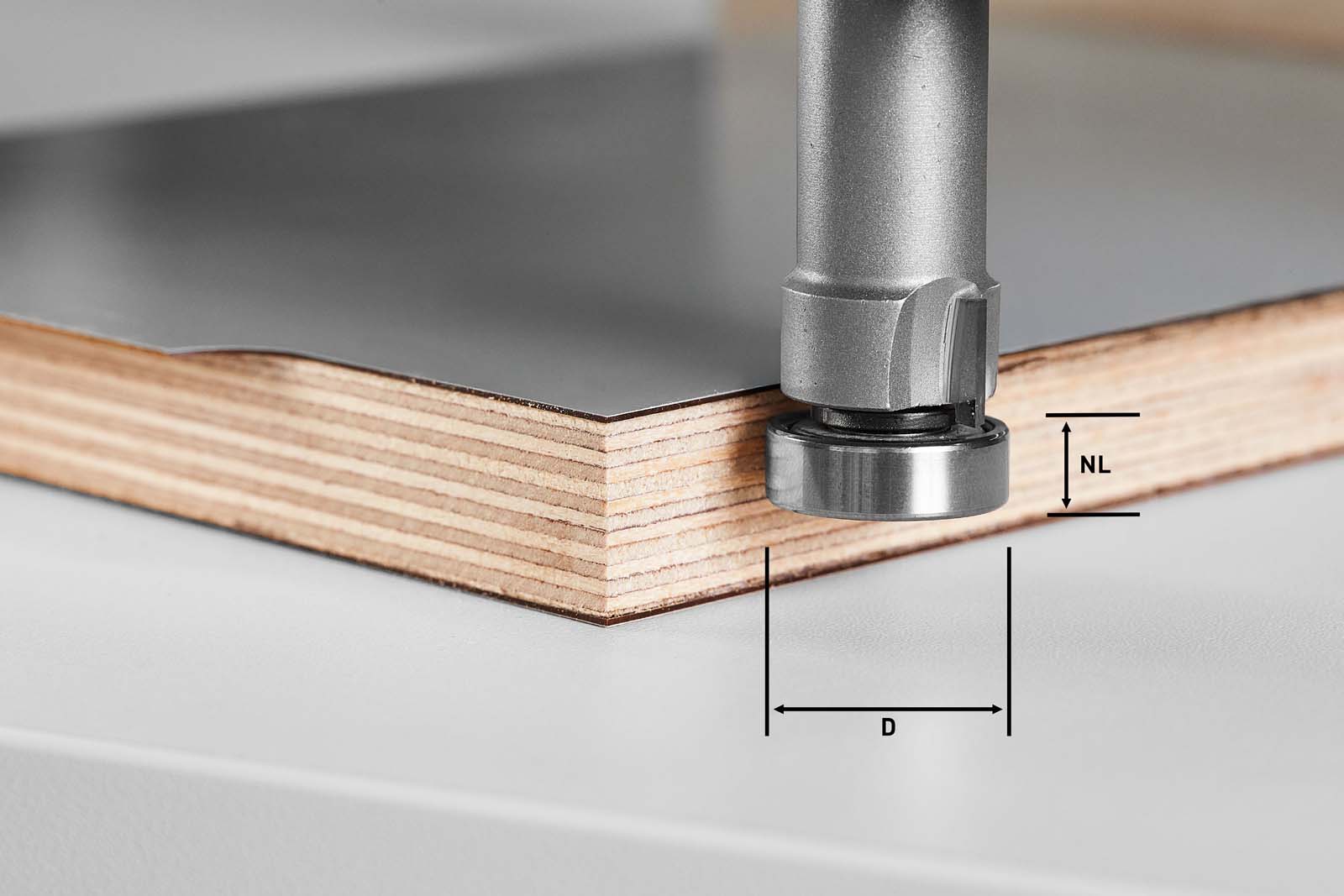 Festool Frez do wyrównywania HW/KLS D22/8-OFK