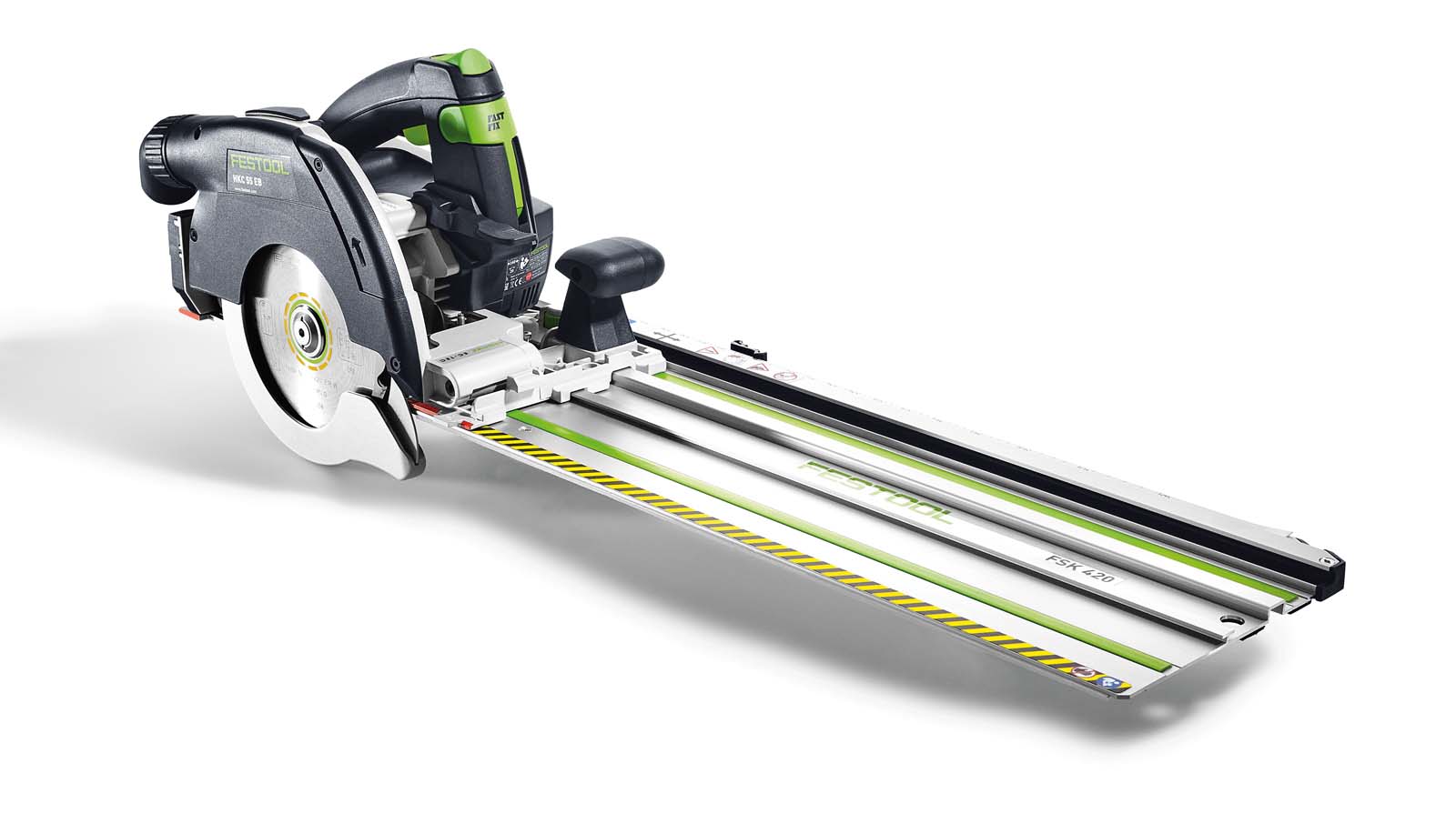 Festool Akumulatorowa ręczna pilarka tarczowa HKC 55 5,0 EBI-Set-FSK 420 577675 - obrazek 4