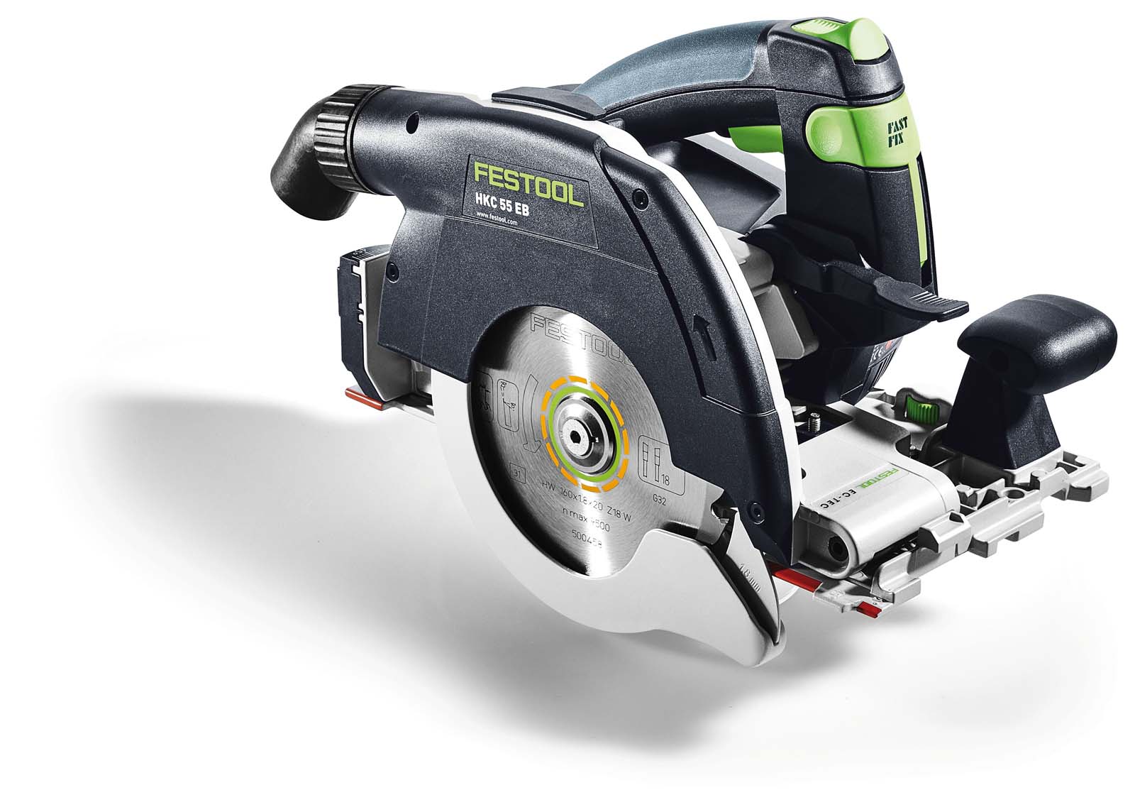 Festool Akumulatorowa ręczna pilarka tarczowa HKC 55 EB-Basic