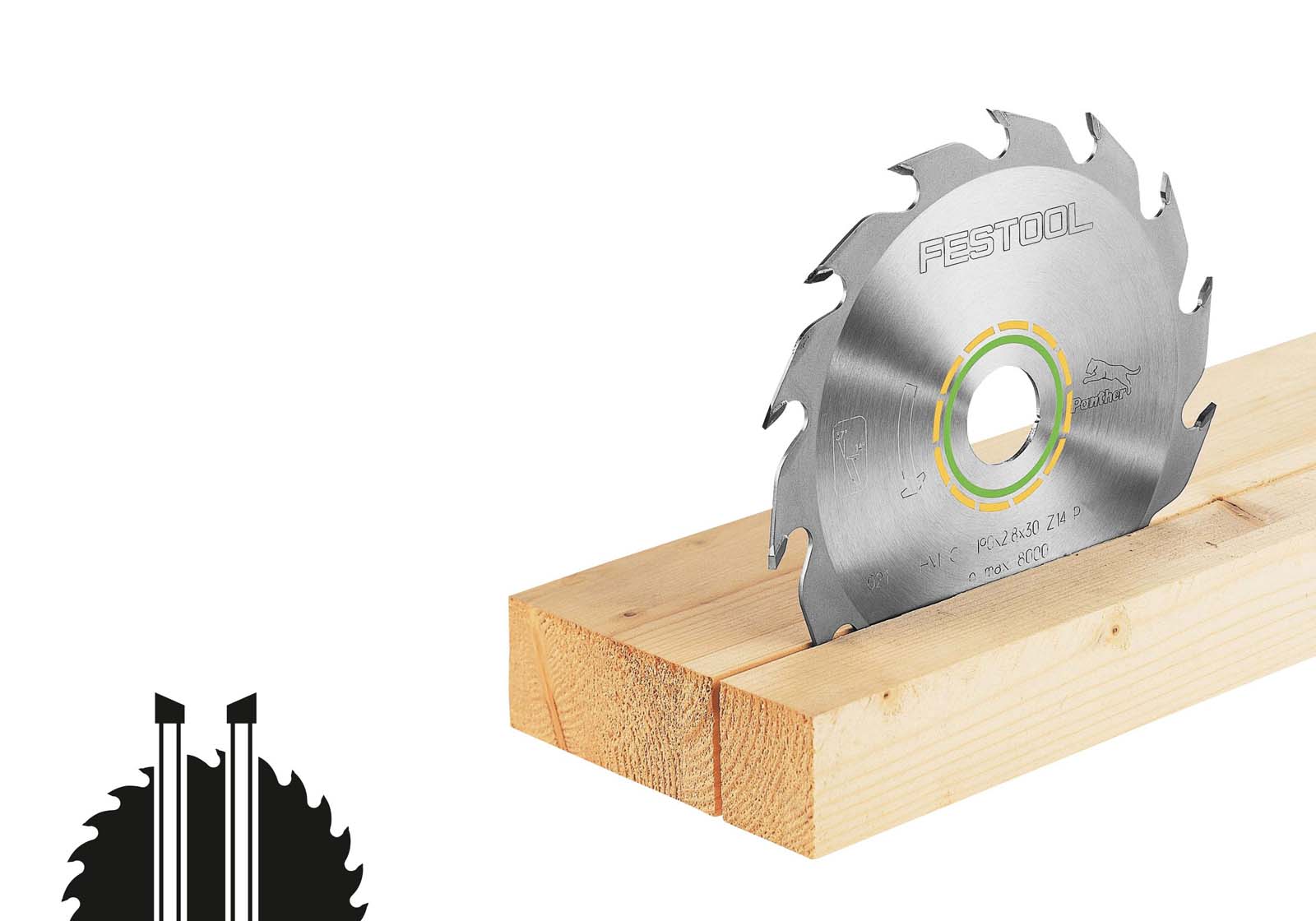 Festool Tarcza pilarska WOOD RIP CUT HW 225x2