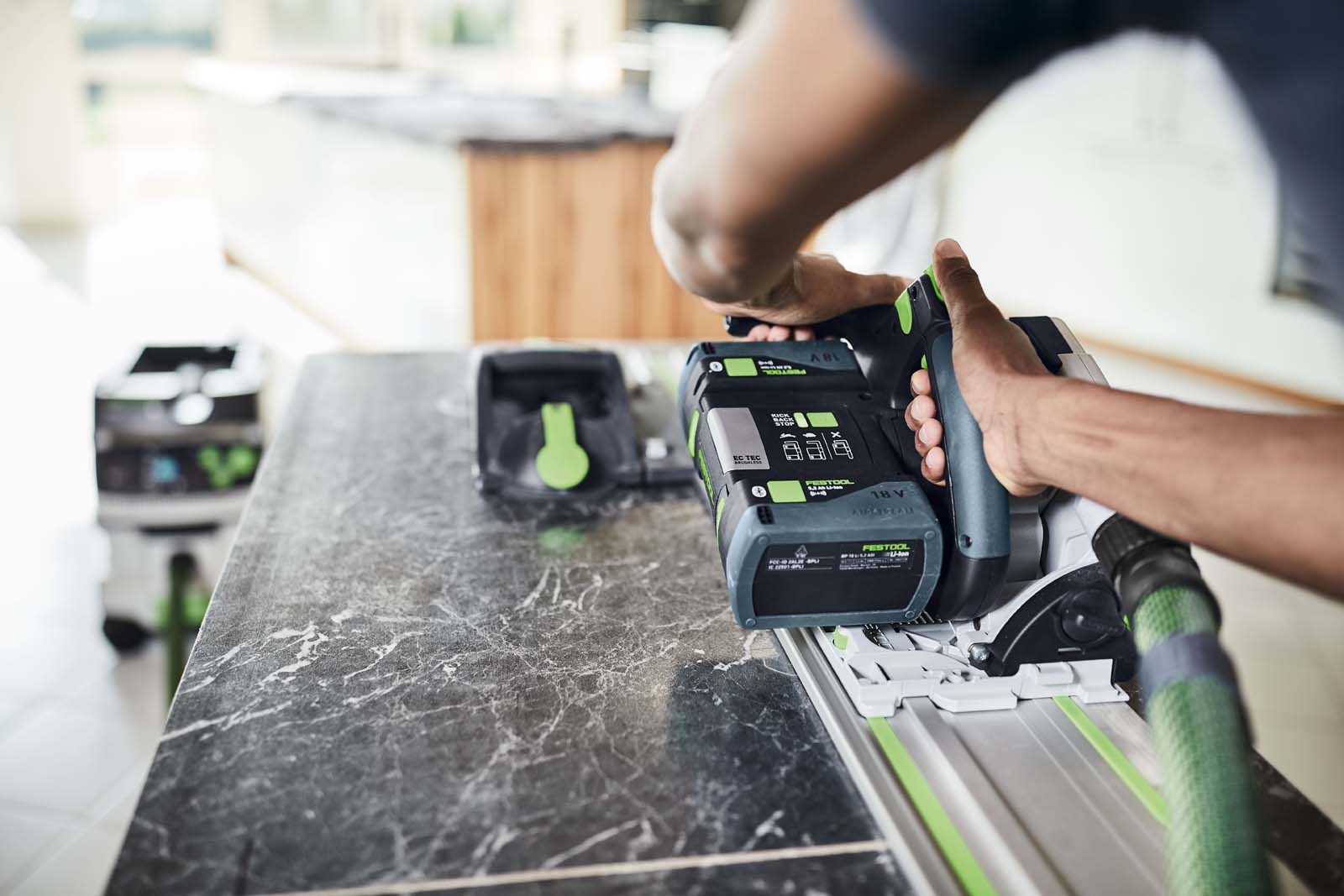 Festool Zagłębiarka akumulatorowa TSC 55 5,0 KEBI-Plus/XL-FS 577391 - obrazek 6