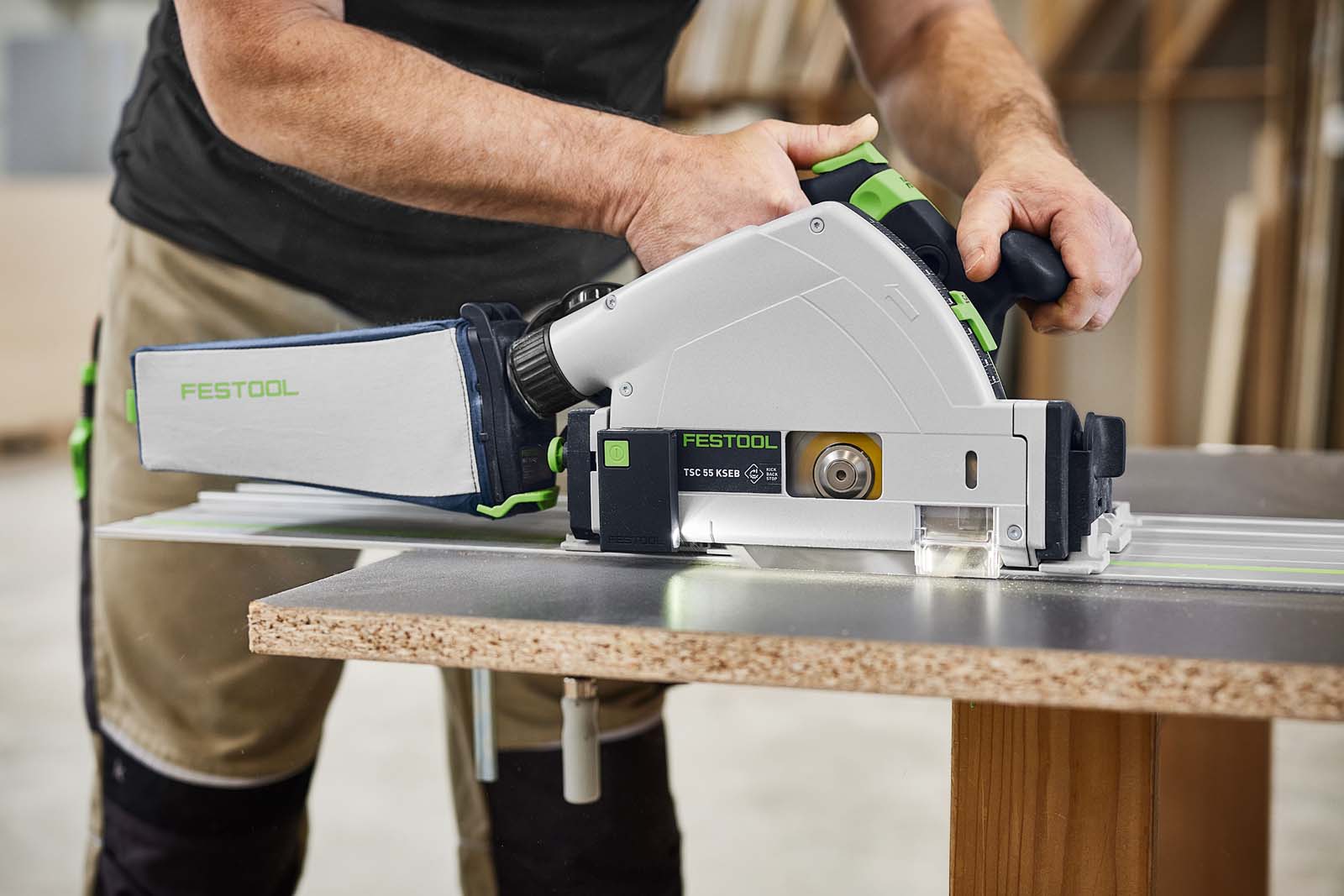 Festool Zagłębiarka akumulatorowa TSC 55 KSEB-Basic 577988 - obrazek 3