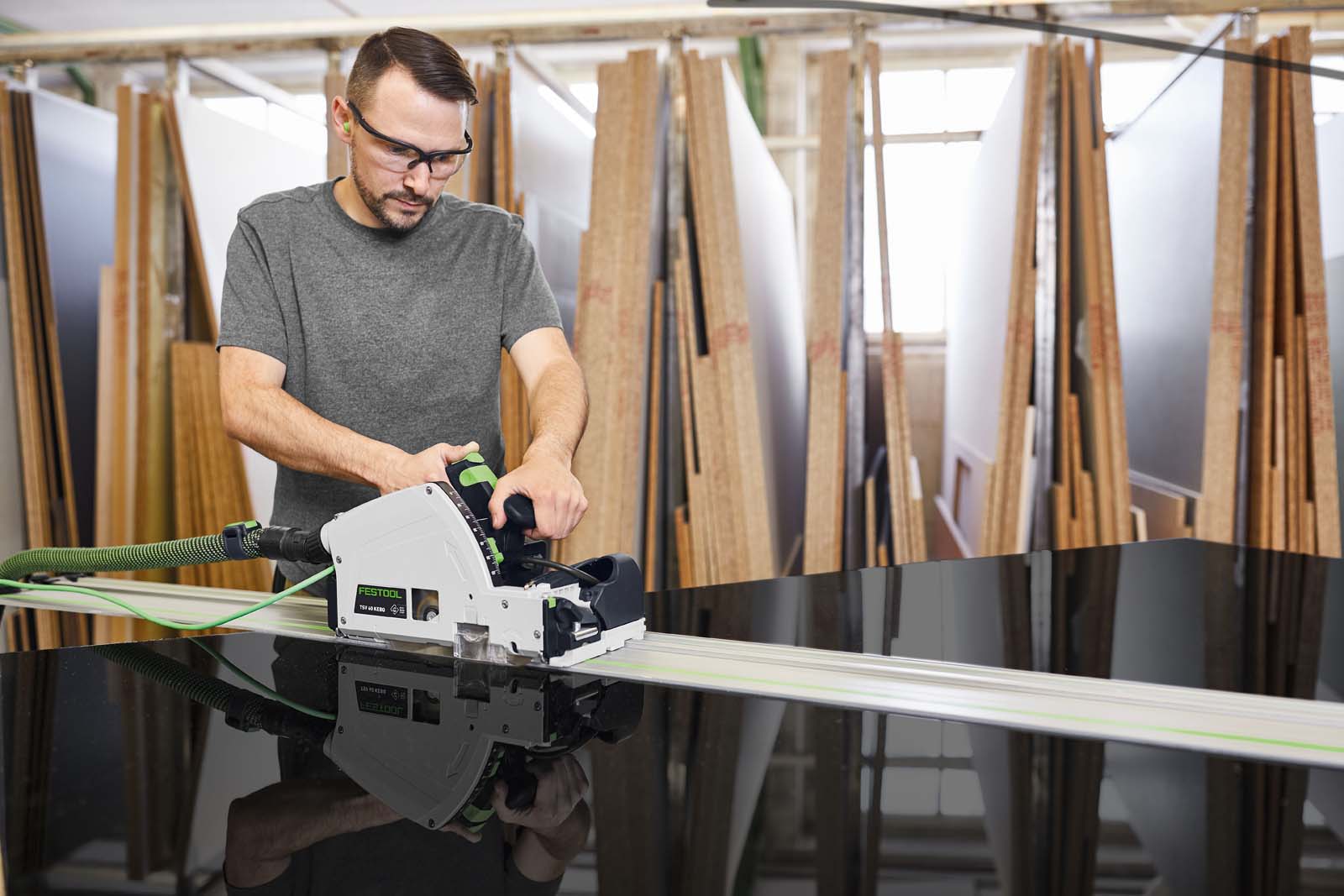 Festool Zagłębiarka z podcinakiem TSV 60 KEBQ-Plus-FS 577743 - obrazek 4