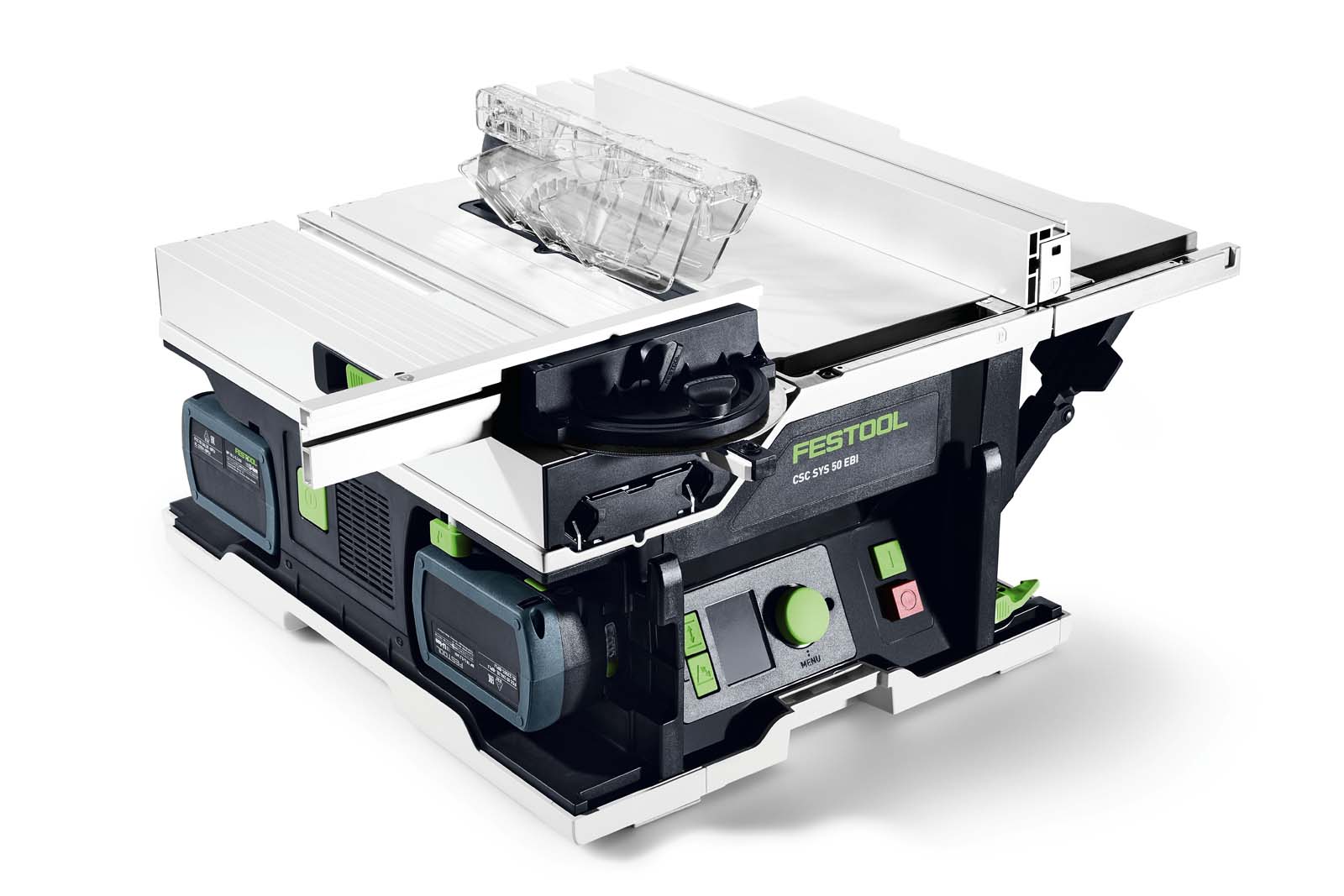 Festool Akumulatorowa stołowa pilarka tarczowa CSC SYS 50 EBI-Plus