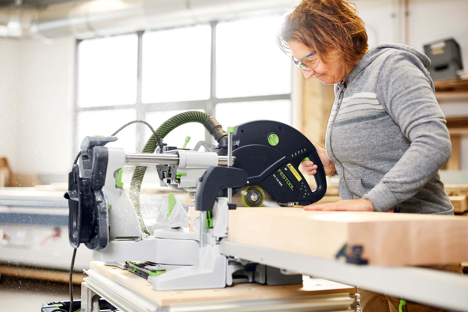 Festool Ukośnica przesuwna KAPEX KS 120 REB-Set-MFT 576663 - obrazek 6