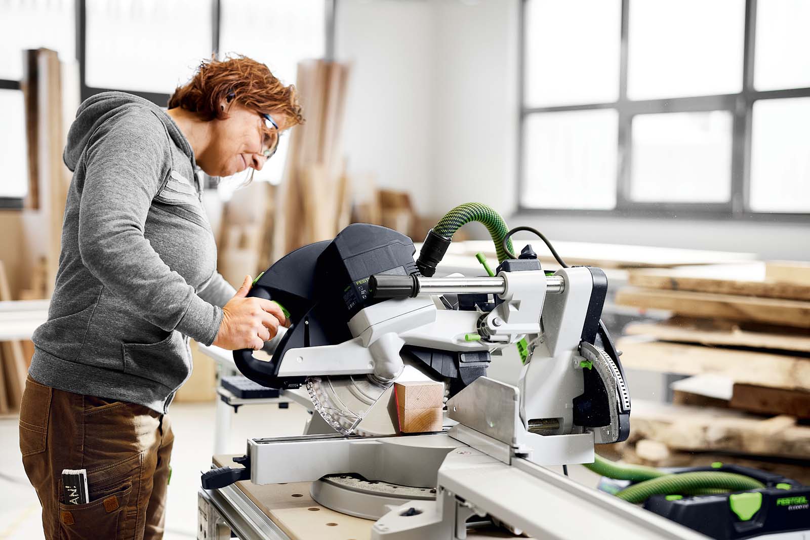 Festool Ukośnica przesuwna KAPEX KS 120 REB 575302 - obrazek 5