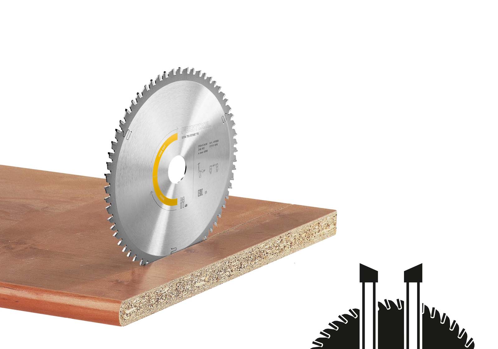 Festool Tarcza pilarska WOOD FINE CUT HW 216x2