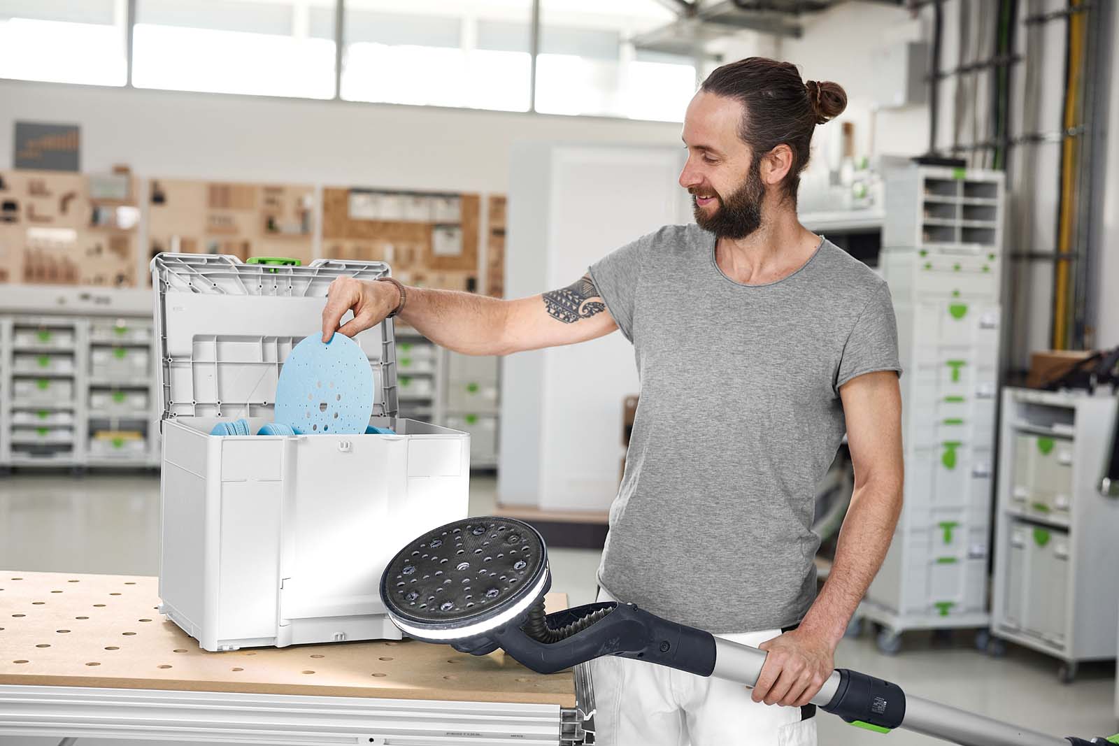 Festool Systainer³ na materiały ścierne Granat D225 GR SYS 578281 - obrazek 5