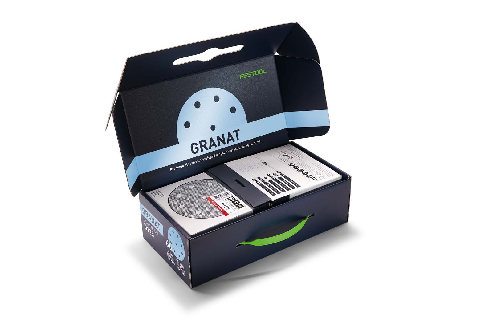 Festool Materiały ścierne Granat D125 GR-Set