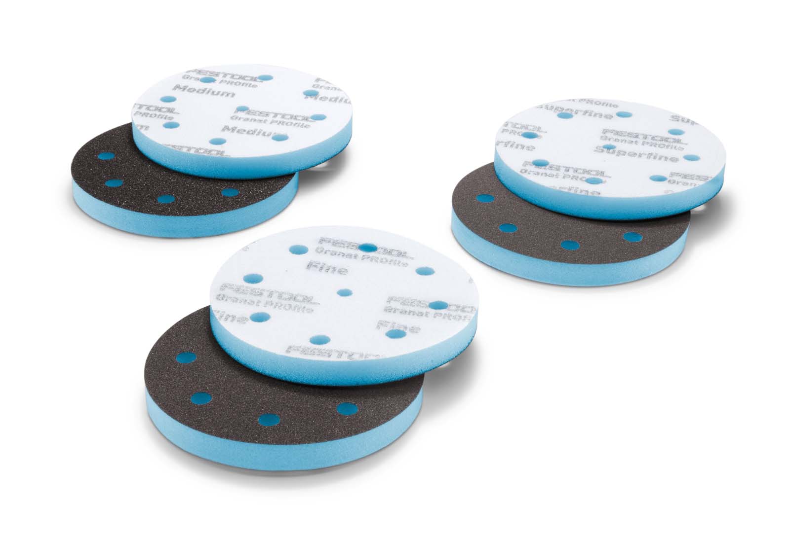 Festool Materiały ścierne Granat PROfile D125 GR PRO/10-Set