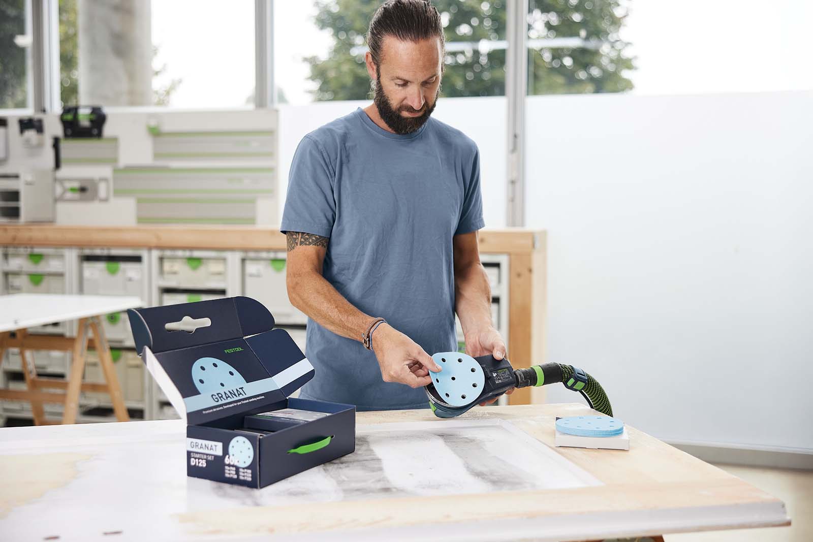Festool Materiały ścierne Granat D125 GR-Set 578668 - obrazek 4