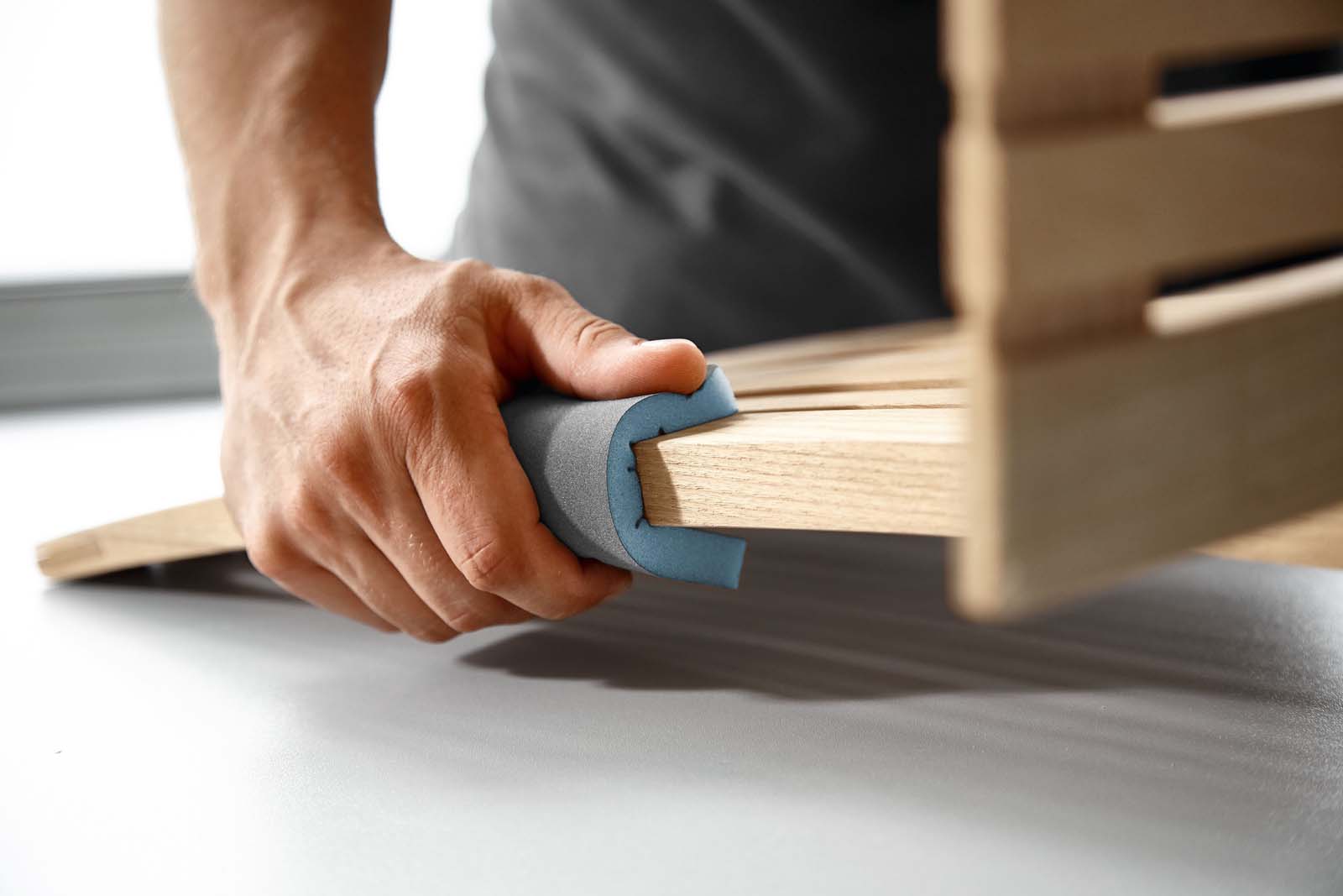 Festool Gąbka do szlifowania ręcznego Granat 98x120x13 800 GR/6 201507 - obrazek 5