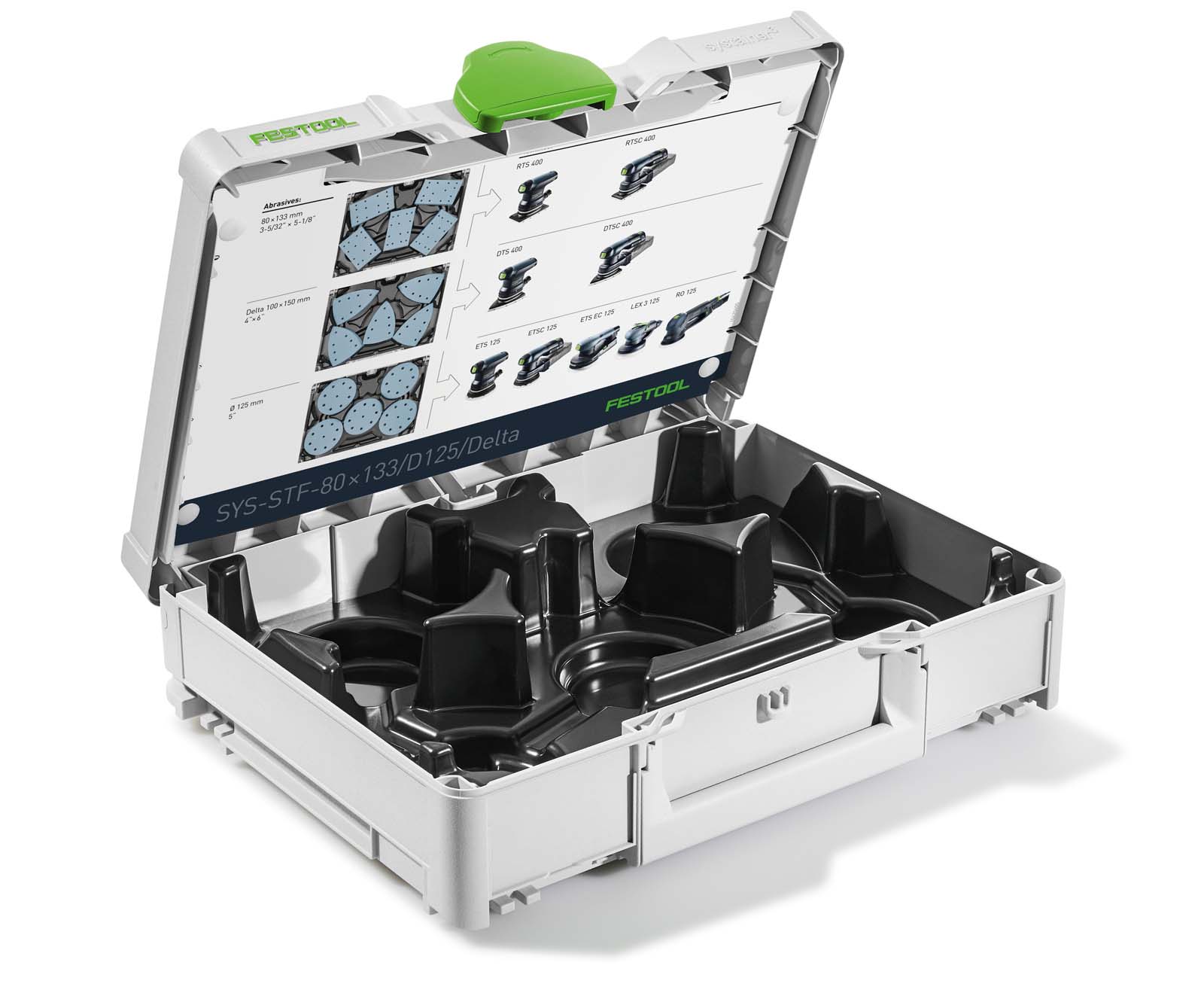 Festool Systainer³ SYS-STF-80x133/D125/Delta