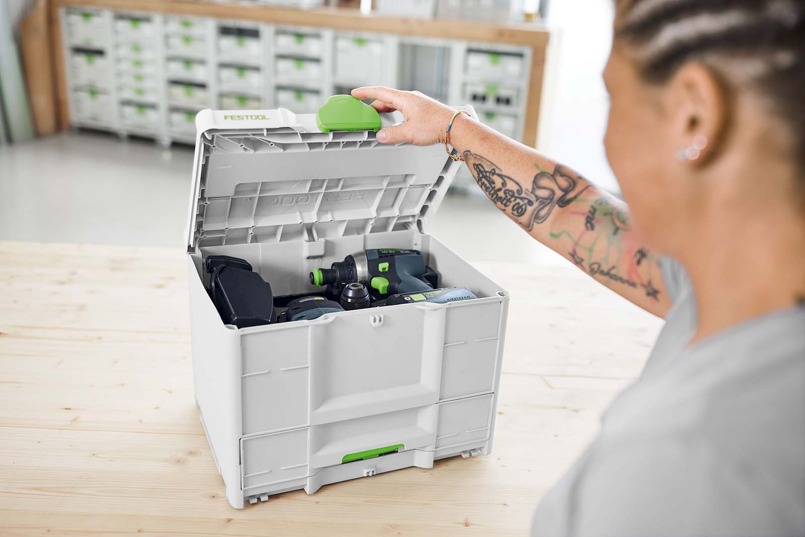 Festool Systainer³ SYS3-COMBI M 337 577767 - obrazek 4