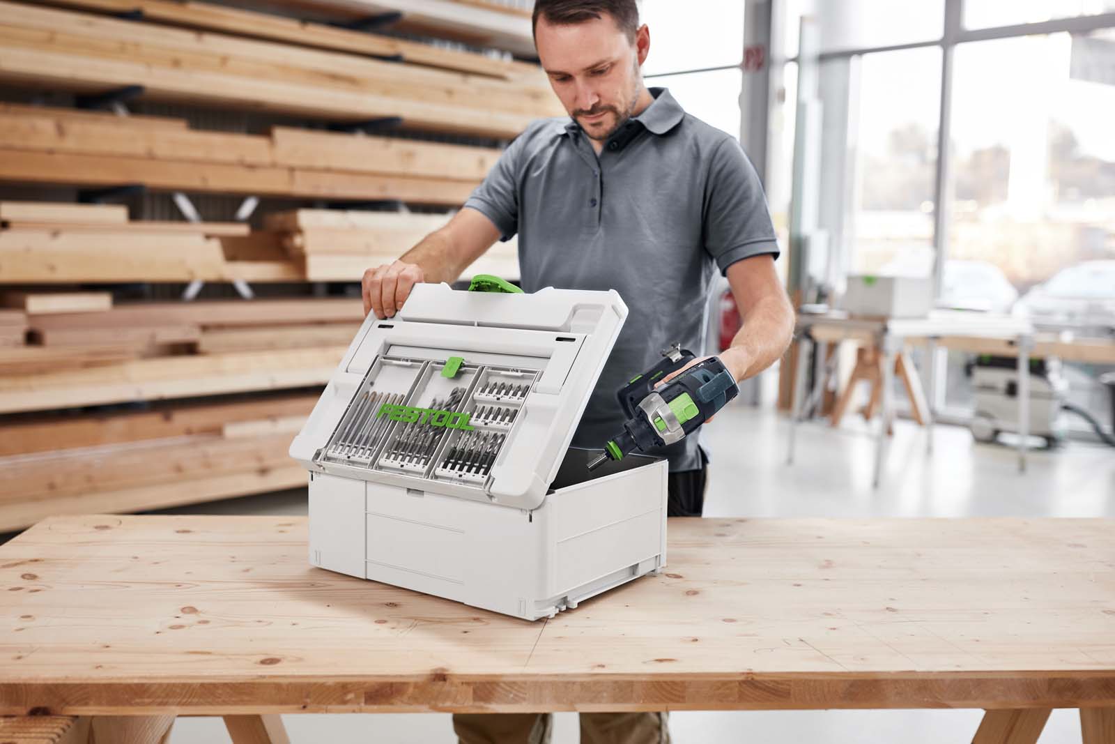 Festool Kaseta z wiertłami BKS SYS3 D4-10 CE/S 577397 - obrazek 3