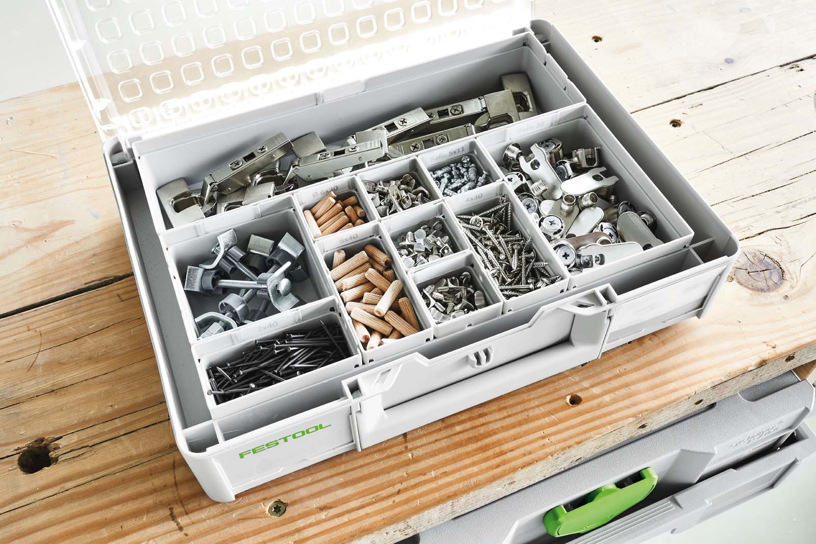 Festool Wyjmowane pojemniczki Box 100x100x68/6 204860 - obrazek 4