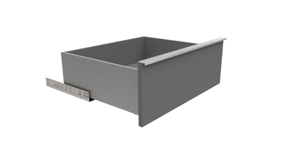 Szuflada SEVROLLBOX Slim 3D H=178, grafit