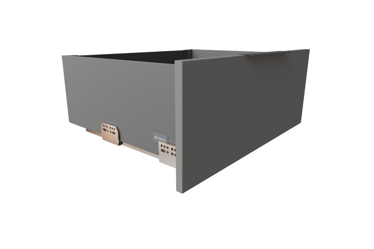 Szuflada V-BOX -18 3D Slim H=210, grafit