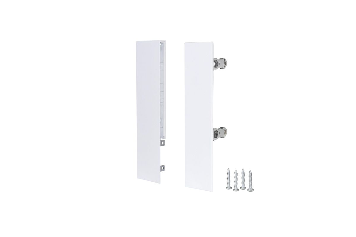 Mocowanie panelu przedniego szuflady wewnętrznej SEVROLLBOX SLIM 3D h=178mm, biały