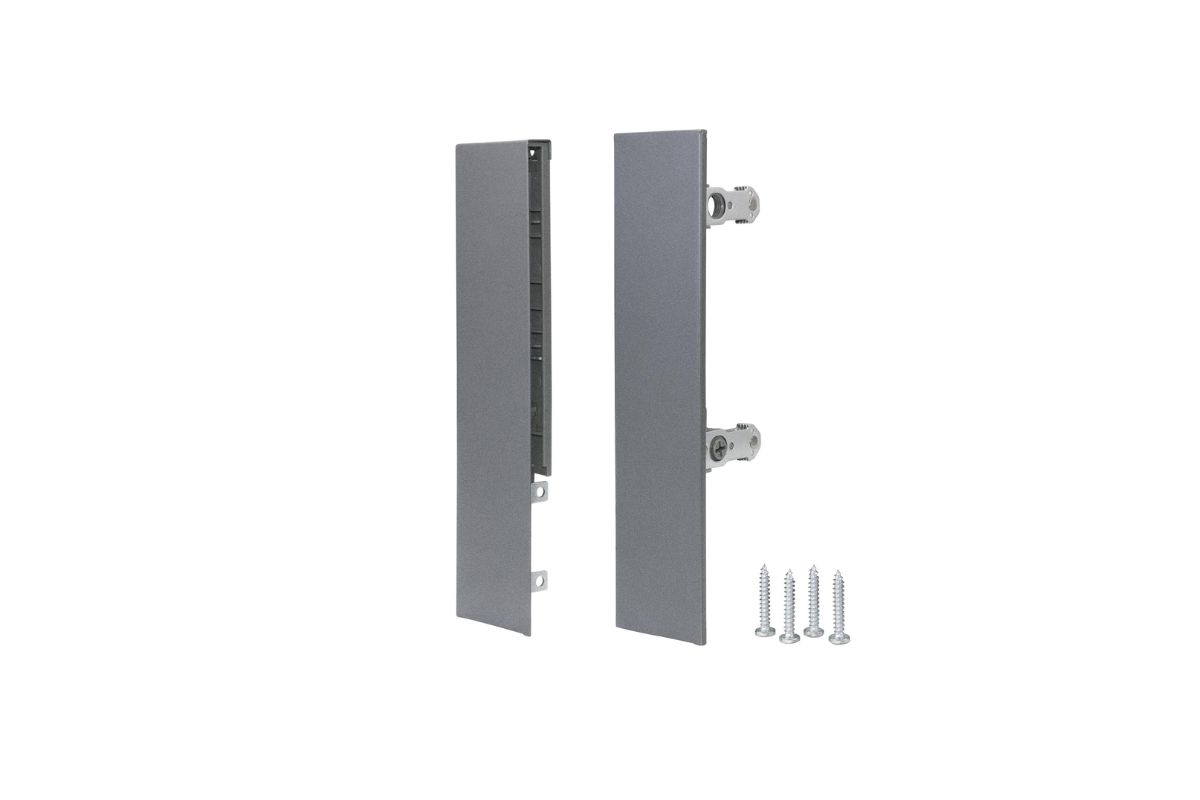 Mocowanie panelu przedniego szuflady wewnętrznej SEVROLLBOX SLIM 3D h=178mm, grafit