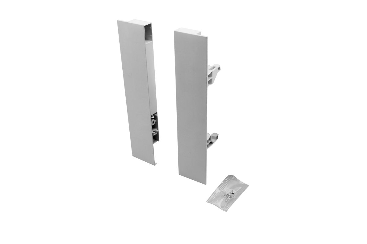 Mocowanie panelu przedniego szuflady wewnętrznej V-BOX 3D SLIM h=210mm, biały