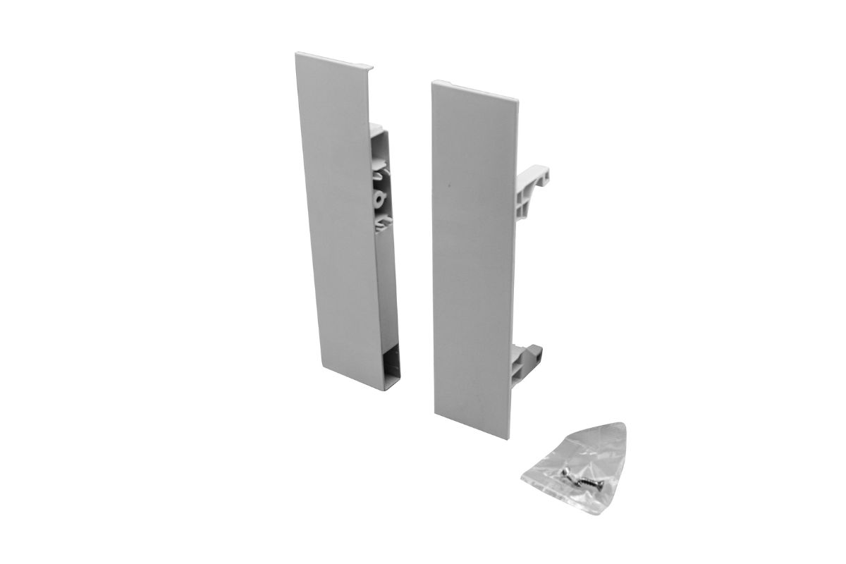 Mocowanie panelu przedniego szuflady wewnętrznej V-BOX 3D SLIM h=178mm, biały